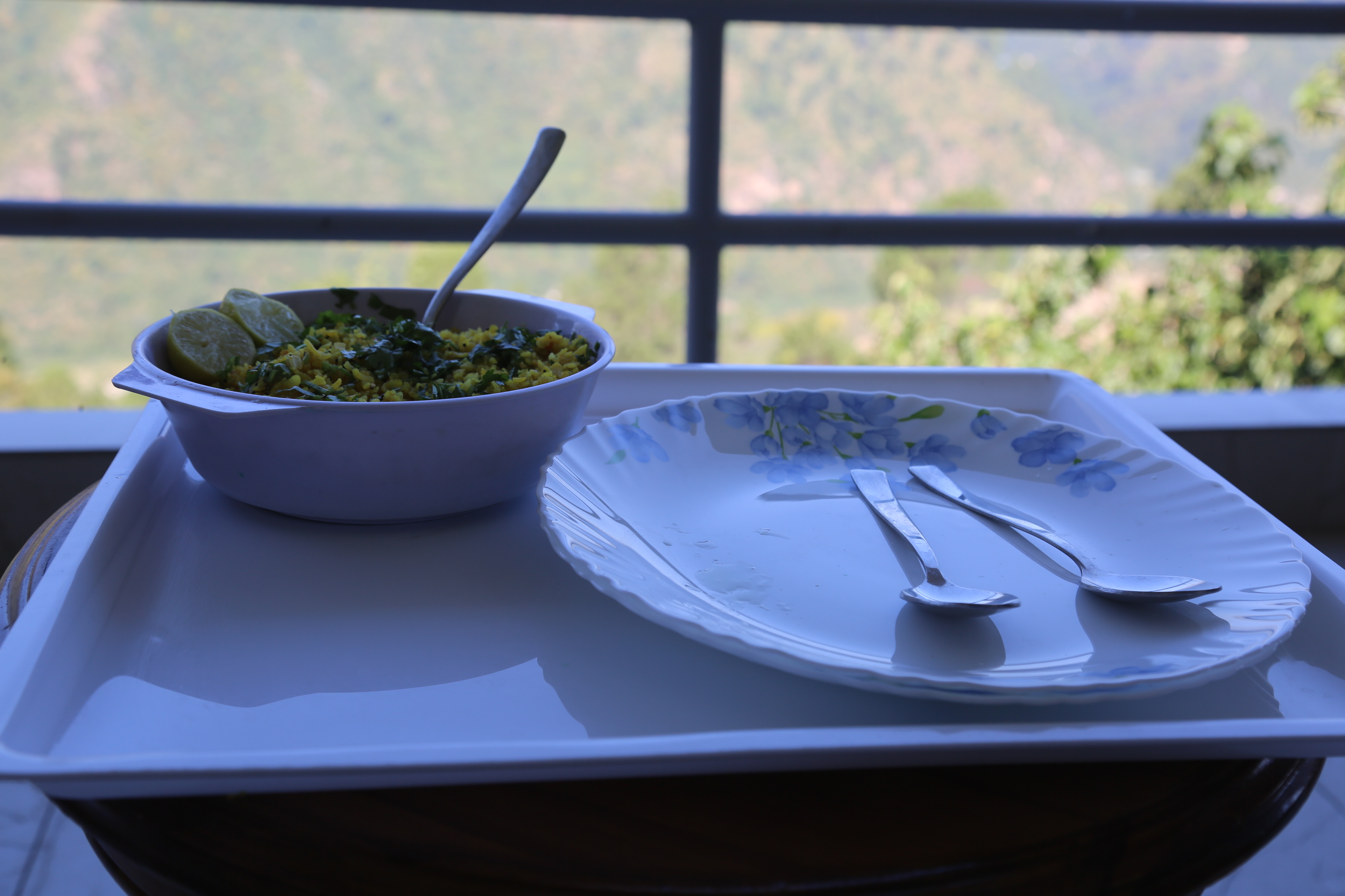Couple meal combo served in private room at Hotel Kuber Residency Dwarka Sector 9