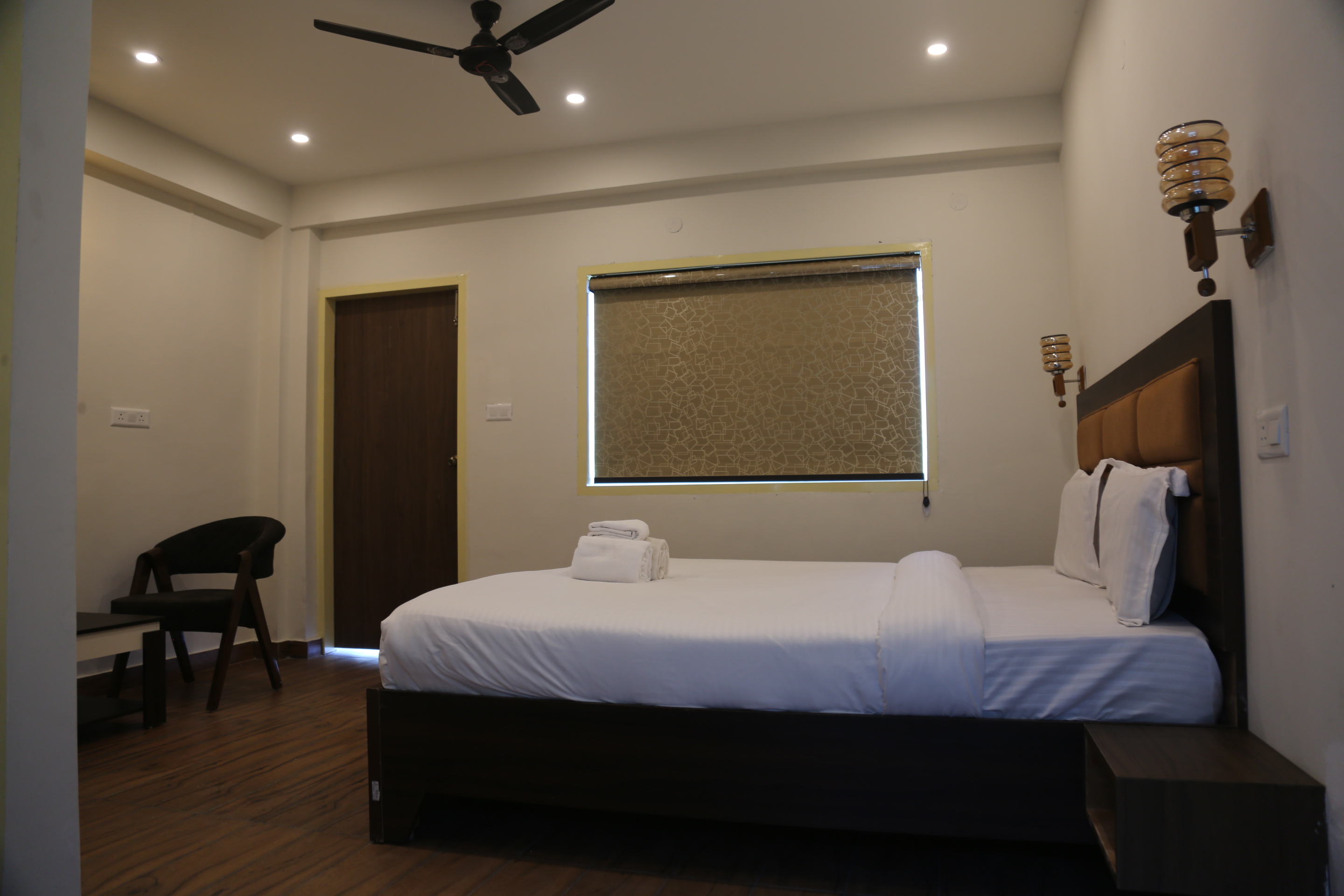 Comfort AC Room interior at Hotel Kuber Residency Dwarka New Delhi